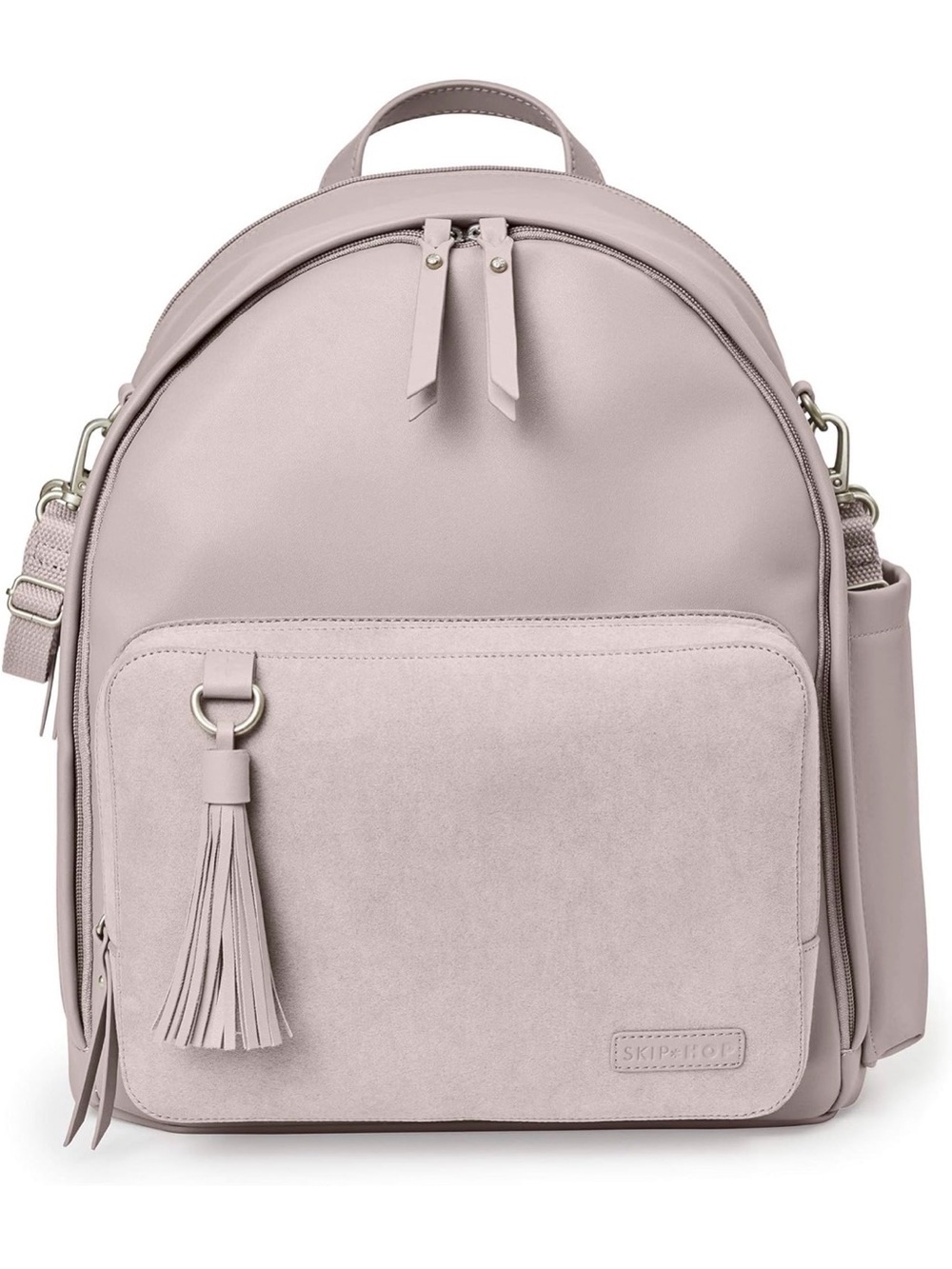 Skip Hop Forma Diaper Backpack Eggplant Purple w/ Changing Pad Travel Baby Bag